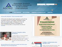 Tablet Screenshot of abcred.org.br